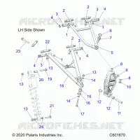 TRIANGLES SUSPENSIONS AVANT 
