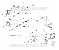 SUSPENSION AVANT CONTROL ARMS