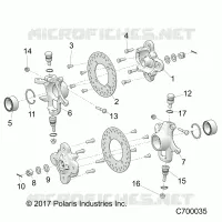 SUSPENSION AVANT HUB