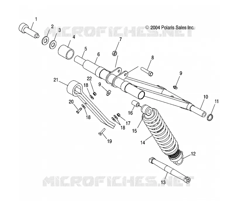 BRAS DE SUSPENSION AVANT (M-10)