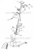 COLONNE DE DIRECTION XPLORER 400L W969140 (4935983598B012)