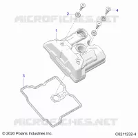 ENGINE, COUVERCLE SOUPAPE