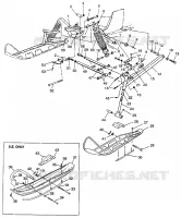 SUSPENSION AVANT AND SKI ULTRA SPX 0975678, ULTRA SPX SE H975678 AND EUROPE (4939533953B003)