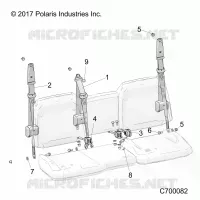 SIEGE BELT MOUNTING