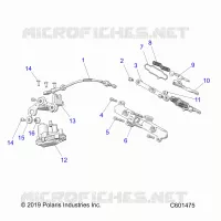 ENGINE, VALVE D'ECHAPPEMENT ASM. AND ACTUATOR