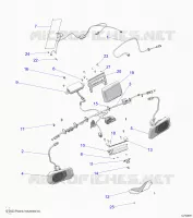 ELECTRICITE, DASH COMPONENTS, RIDE COMMAND