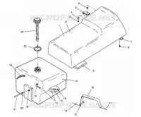 SIEGE ET RESERVOIR WIDETRAK LX 0952064 and  EUROPEAN WIDETRAK LX E9 (4928942894A007)