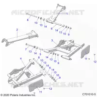 SUSPENSION ARRIERE CONTROL ARMS