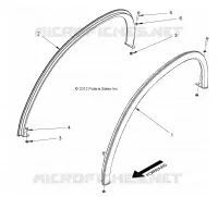 TOIT RAILS, 2 PASSENGER