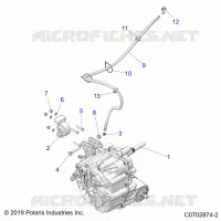 SYSTÃˆME DE TRANSMISSION, MAIN GEARCASE MOUNTING