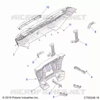 CARROSSERIE ARRIERE BUMPER