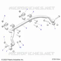 SUSPENSION, REAR BARRE STABILISATRICE