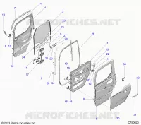 PORTES ASSEMBLY, FRONT