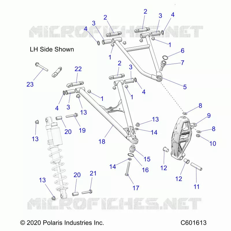 TRIANGLES SUSPENSIONS AVANT 