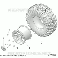 OPT, RG,MACHINED BLACK. ALUMINUM ROUE ARRIERES
