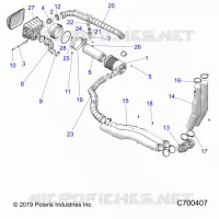 ENGINE, PRISE D'AIR SYSTEM