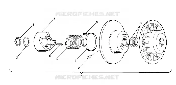 EMBRAYAGE DE TRANSMISSION LTR/STARTRAK (4914141414018A)
