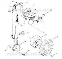 STATOR LITE GT 0963133 and EUROPEAN LITE GT E963133 (4933083308C008)