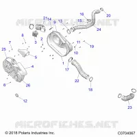 SYSTÃˆME DE TRANSMISSION, CLUTCH COVER AND DUCTING