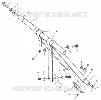 BRAS DE SUSPENSION AVANT ULTRA TOURING 0975378 AND EUROPEAN ULTRA TOURING E975378 (4938133813C003)