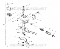 MAITRE CYLINDRE 440 XCR 0961660 (4932113211B007)