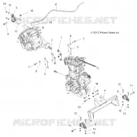 ENGINE, ENGINE AND SUPPORT TRANSMISSION