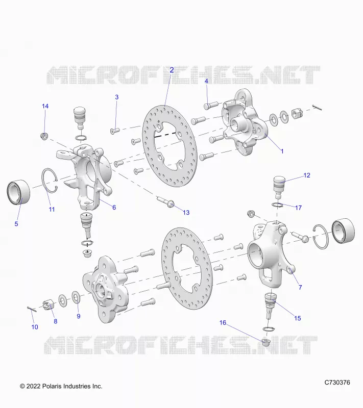 SUSPENSION AVANT HUB