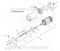 MOTEUR, DEMARREUR