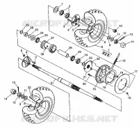 PONT ARRIERE XPLORER 400L W97CC38C (4939753975C007)