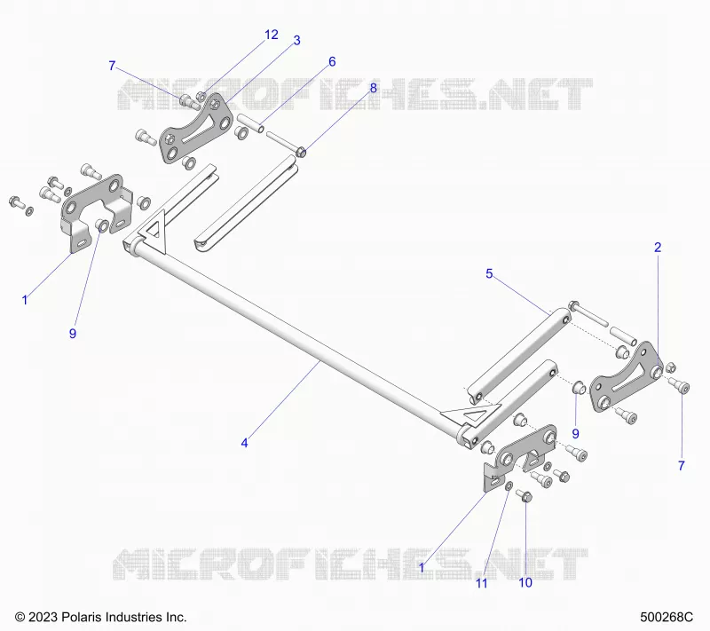 CAPOT HINGE ASM.