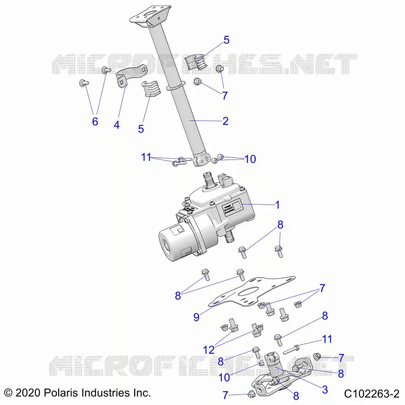 STEERING, COLONNE DE DIRECTION ASM.