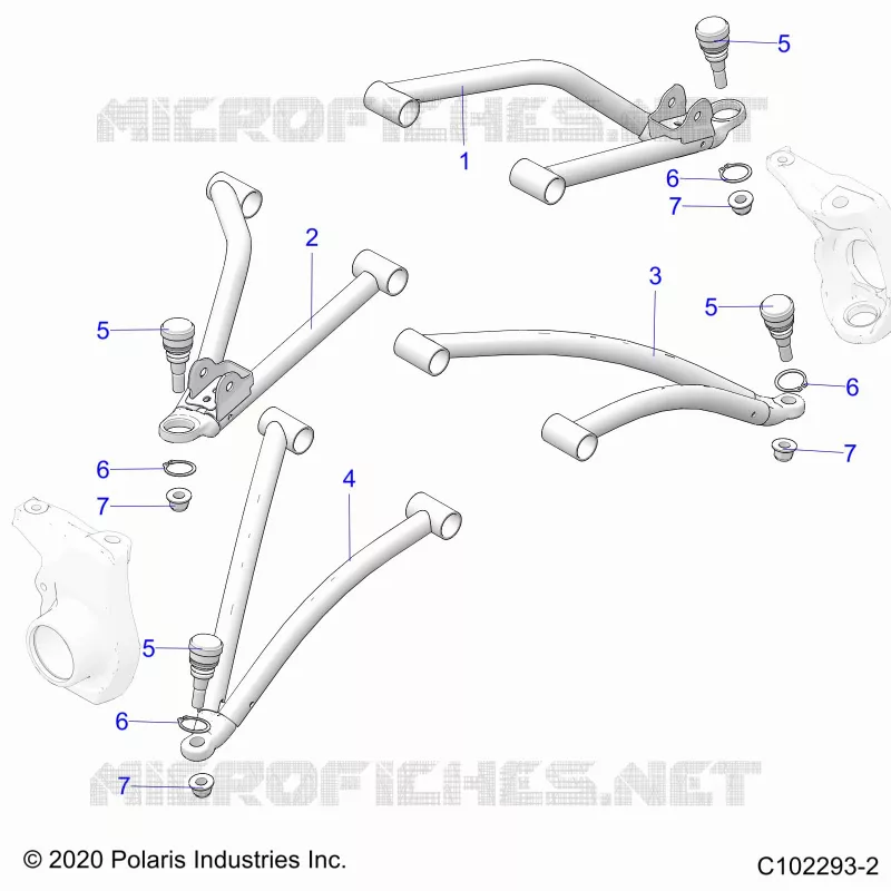 SUSPENSION, A-ARMS