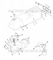 SIEGE/RESERVOIR ASSEMBLY 500 Classic (4921252125007A)