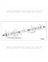 SYSTEME DE TRANSMISSION, REAR HALF SHAFT