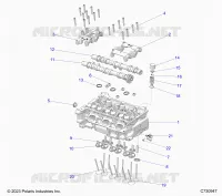ENGINE, CULASSE AND VALVES