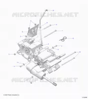 SYSTÃˆME DE TRANSMISSION, MAIN GEARCASE MOUNTING