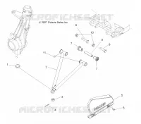 SUSPENSION, A-ARM and SUPPORT MOUNTING