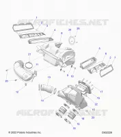ENGINE, PRISE D'AIR SYSTEM