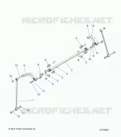 SUSPENSION, REAR BARRE STABILISATRICE