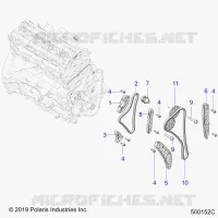 ENGINE, TIMING CHAINE AND RELATED