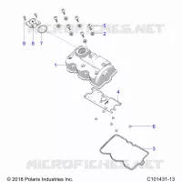 ENGINE, COUVERCLE SOUPAPE