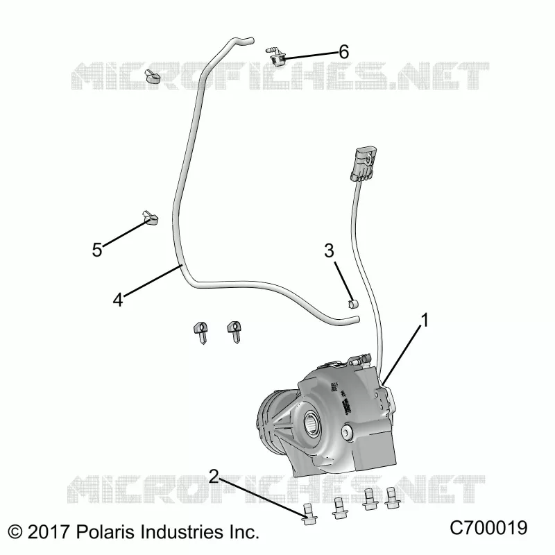 DRIVE TRAIN, FRONT SUPPORT PONT