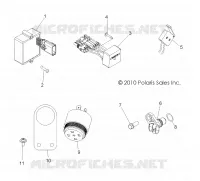 REGULATEUR, RELAYS and ECU