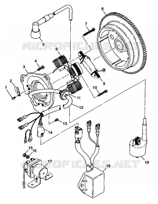 STATOR XPRESS 300 W98CA28C (4945364536C012)