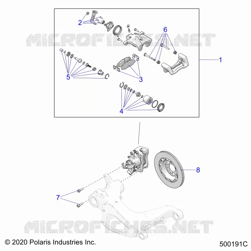 BRAKES, ETRIER DE FREIN ARRIERE