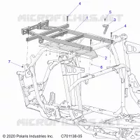 CHASSIS, CARGO FIXATION COFFRE