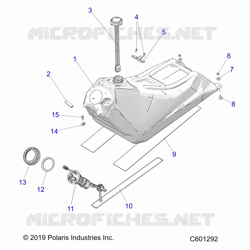 SYSTÃˆME D'ALIMENTATION, FUEL TANK ASM.