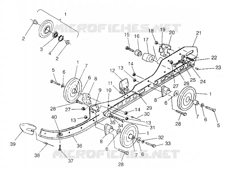 SUSPENSION XLT SP 0976676 (4937753775B010)