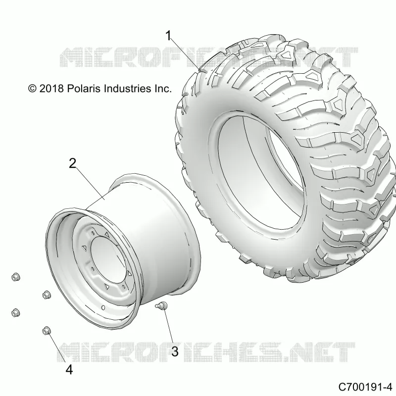 ROUES, REAR