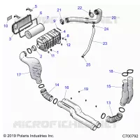 ENGINE, PRISE D'AIR SYSTEM